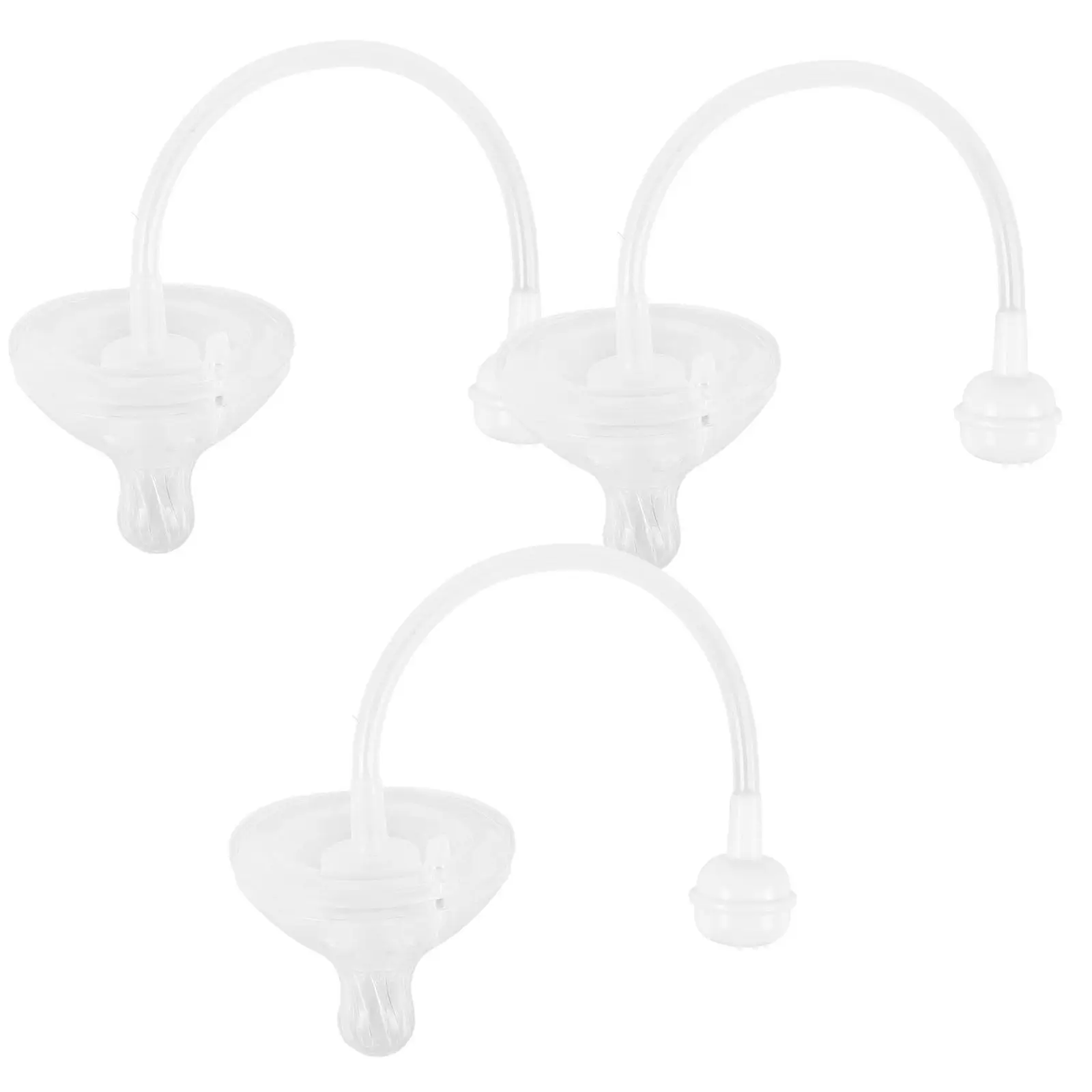 3pcs Silicone Baby Bottle Nipple Weighted-Ball Straw Spill-Proof Sippy Nipple For Newborns Teething Replacement Nipples Infant
3pcs Silicone Baby Bottle Nipple Weighted-Ball Straw Spill-Proof Sippy Nipple For Newborns Teething Replacement Nipples Infant