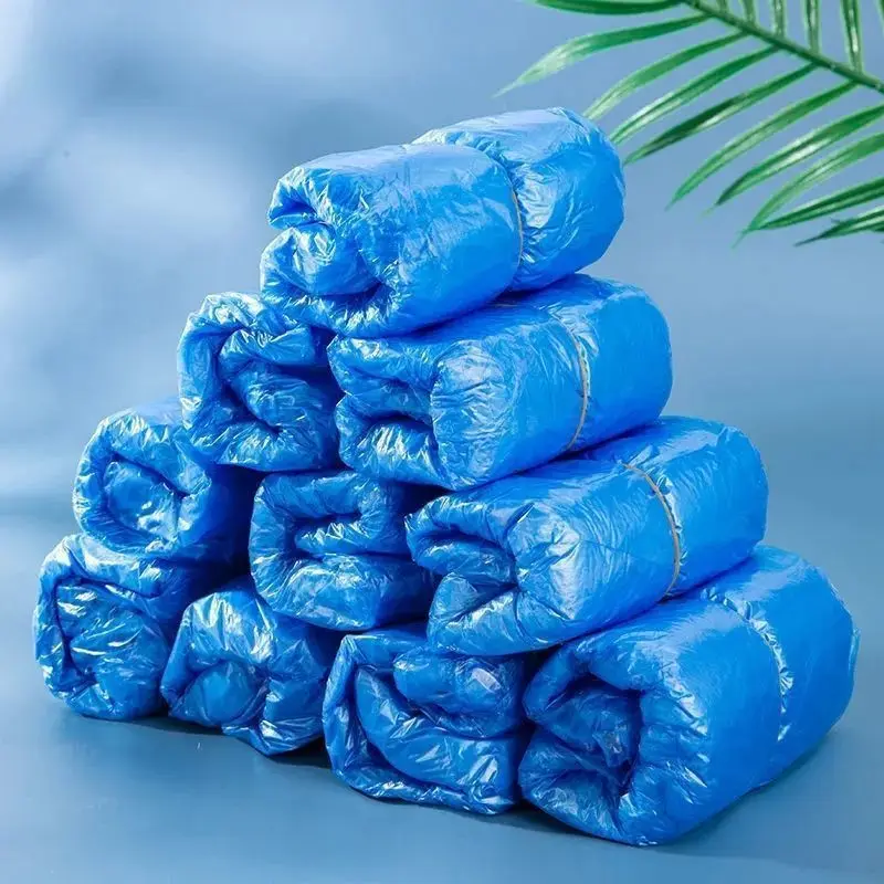 100 шт. синих одноразовых бахил, толстый водонепроницаемый полиэтилен, экологичные, грязеотталкивающие, нескользящие, для защиты обуви в помещении
100 шт. синих одноразовых бахил, толстый водонепроницаемый полиэтилен, экологичные, грязеотталкивающие, нескользящие, для защиты обуви в помещении