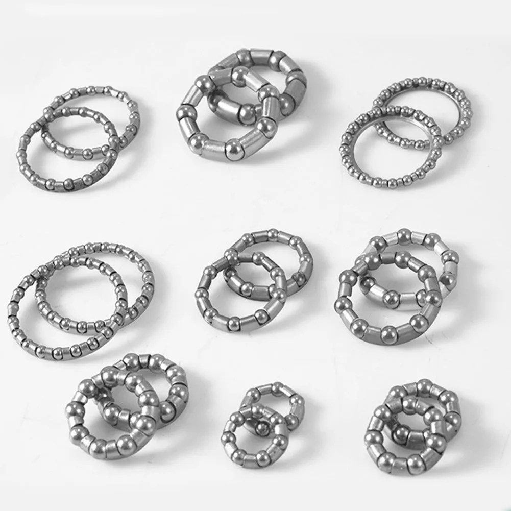 Bike Headset Bottom Bracket Fork Bearings All Series 10PCS Durable Stainless Steel Silver 20mm 25mm 29mm 31mm 37mm
Bike Headset Bottom Bracket Fork Bearings All Series 10PCS Durable Stainless Steel Silver 20mm 25mm 29mm 31mm 37mm