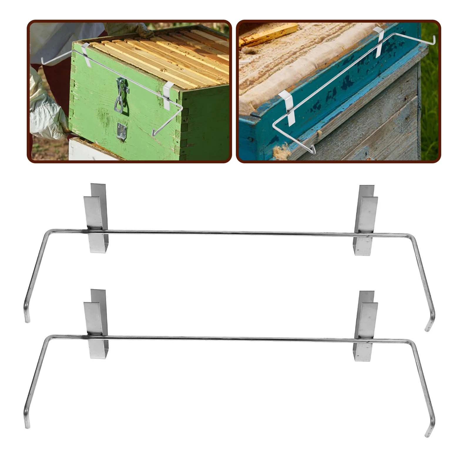 2Pcs Stainless Steel Beehive Frame Holder Durable Beekeeping Tool Equipment SpaceSaving Hive Stand Shelf Rack Gardening Supplies
2Pcs Stainless Steel Beehive Frame Holder Durable Beekeeping Tool Equipment SpaceSaving Hive Stand Shelf Rack Gardening Supplies