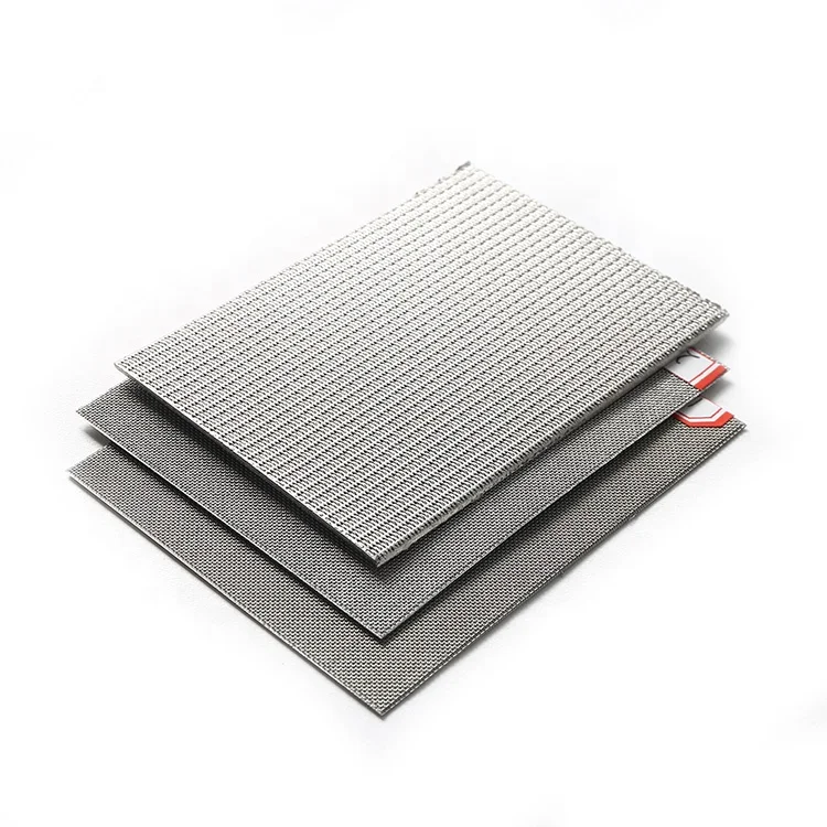 High Porosity Multi-layers 316l Stainless Steel Fiber Filter Woven Wire Sintered Metal Mesh Filter Plate
High Porosity Multi-layers 316l Stainless Steel Fiber Filter Woven Wire Sintered Metal Mesh Filter Plate