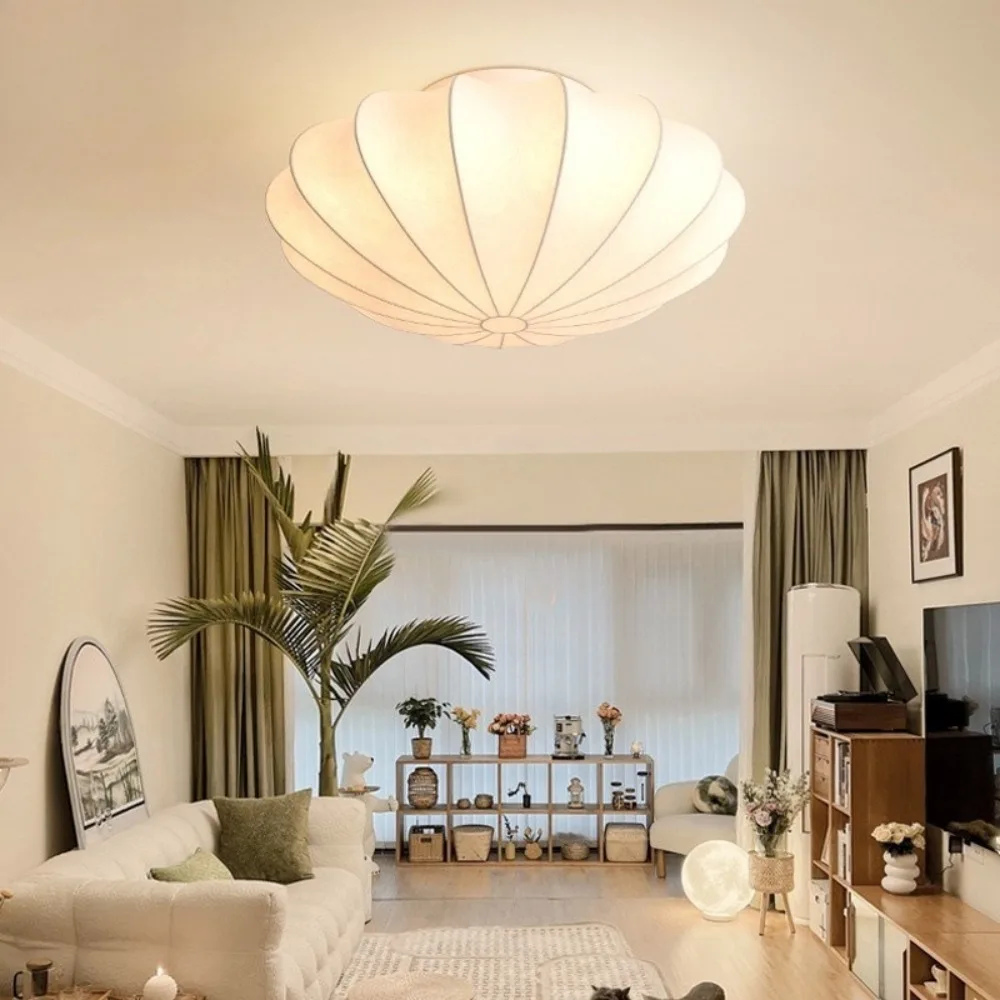 Silk Ceiling Lamp Surface Mounted Downlight Living Dining Room Bedroom 50CM Modern Silk Ceiling Light
Silk Ceiling Lamp Surface Mounted Downlight Living Dining Room Bedroom 50CM Modern Silk Ceiling Light