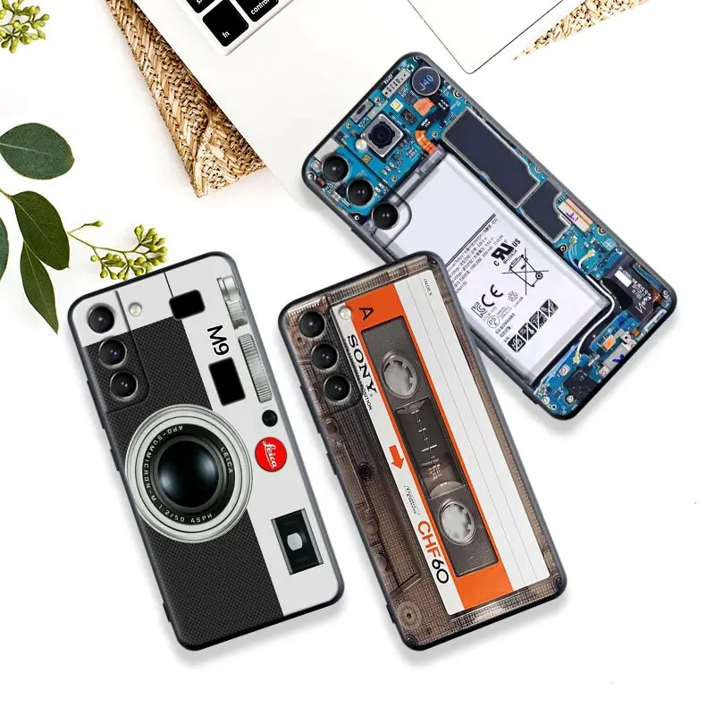 Retro Camera Silicone Case For Samsung S23 Ultra S24 5G S21 S20 FE Circuit Board Cover Galaxy S22 s23 S10 Plus Cases Music Tapes
Retro Camera Silicone Case For Samsung S23 Ultra S24 5G S21 S20 FE Circuit Board Cover Galaxy S22 s23 S10 Plus Cases Music Tapes
