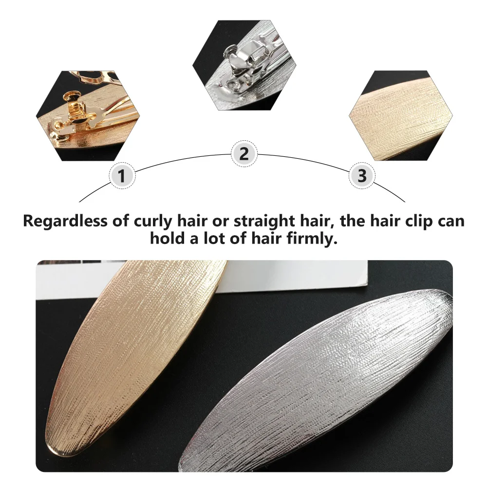 2Pcs Long Oval Hair Barrette Girls Hair Ornament Lightweight Compact Design No Wrinkles Damage Perfect Match for Any Outfit
2Pcs Long Oval Hair Barrette Girls Hair Ornament Lightweight Compact Design No Wrinkles Damage Perfect Match for Any Outfit