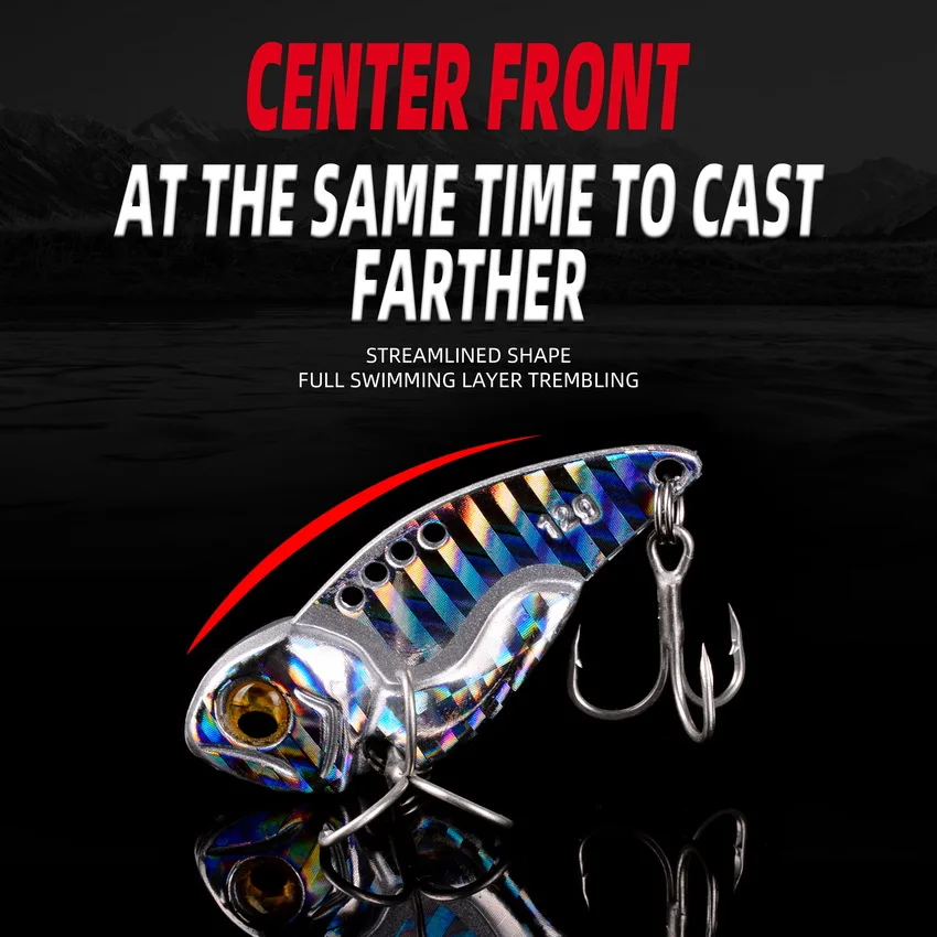 New Luminous Hard Metal Vib Ultra Long Cast Sinking Realistic Freshwater Saltwater Fishing Lures Bass Snakehead Trout Tackle
New Luminous Hard Metal Vib Ultra Long Cast Sinking Realistic Freshwater Saltwater Fishing Lures Bass Snakehead Trout Tackle