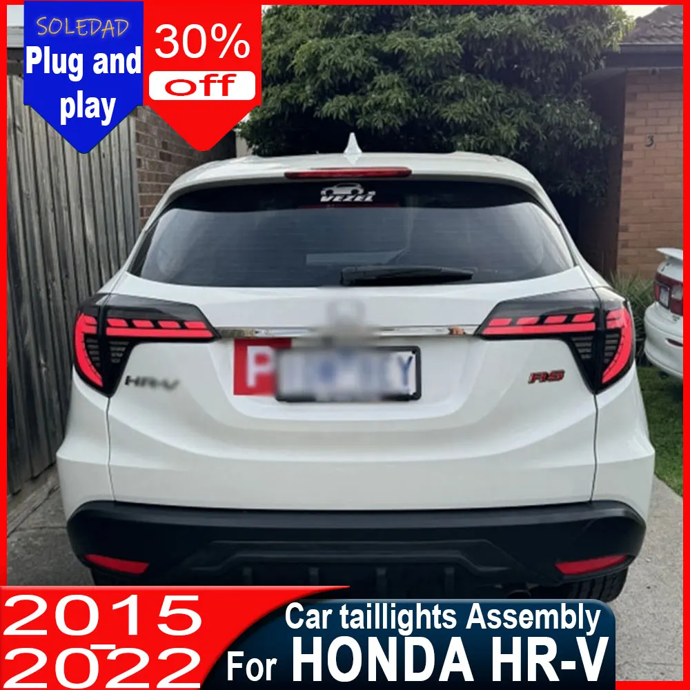 Car Tail Lights for Honda Vezel HR-V XR-V 2015-2022 Taillights LED Daytime Running Lights Dynamic Turn Signal Rear Lamps
Car Tail Lights for Honda Vezel HR-V XR-V 2015-2022 Taillights LED Daytime Running Lights Dynamic Turn Signal Rear Lamps