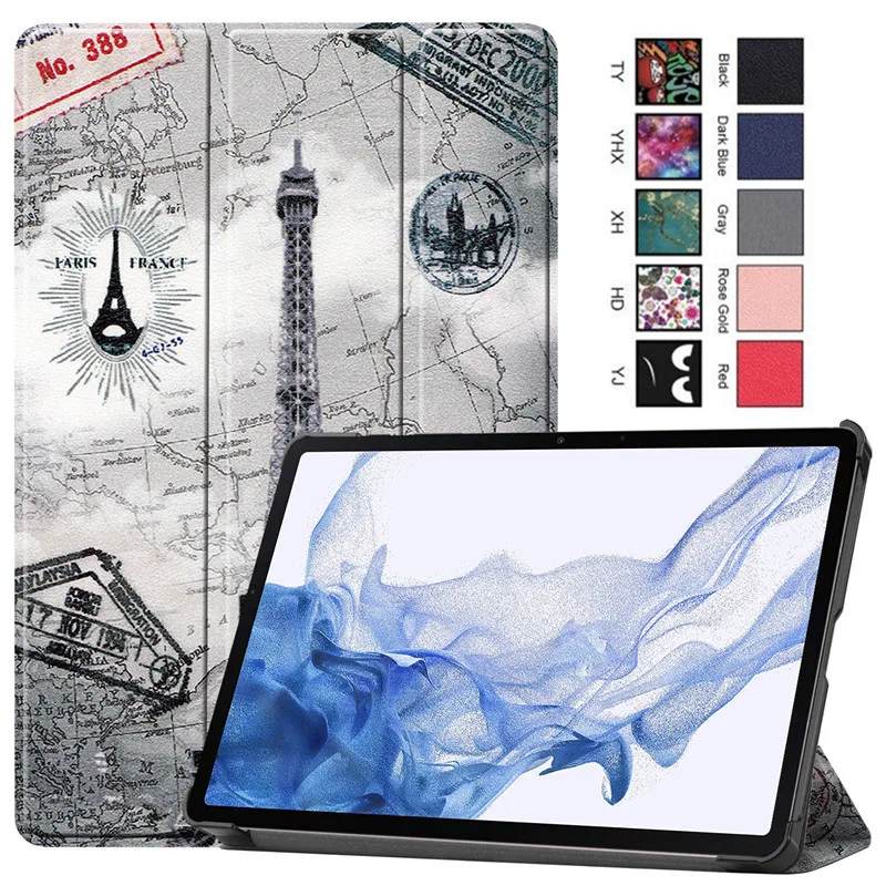 Чехол-подставка из искусственной кожи для Samsung Galaxy Tab S8 Plus S7 FE Plus 12,4 дюймов
Чехол-подставка из искусственной кожи для Samsung Galaxy Tab S8 Plus S7 FE Plus 12,4 дюймов