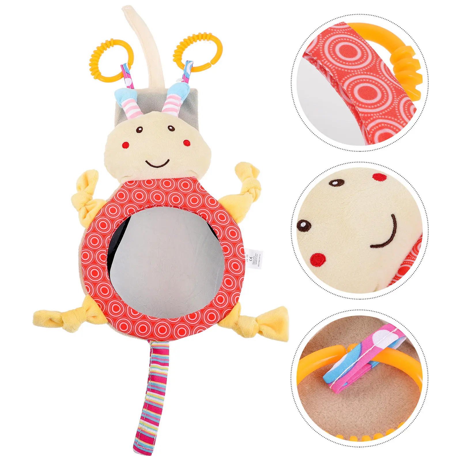 Adjustable Baby Car Mirror for Rear Facing Infant Clear Wide View Safety Backseat Mirror Non-Wobble Shatterproof Design
Adjustable Baby Car Mirror for Rear Facing Infant Clear Wide View Safety Backseat Mirror Non-Wobble Shatterproof Design
