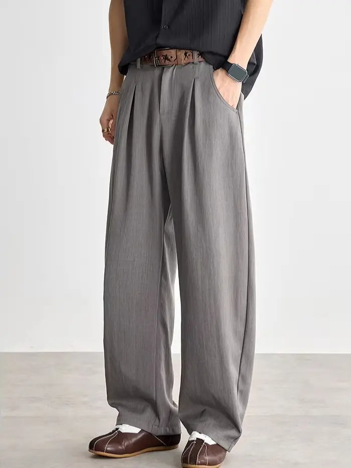 Lightweight, Breathable Summer Commuter Curved-Leg Casual Pants for Men: Cool, Breathable, Loose-Fit, Drapey, Versatile Dress Pa
Lightweight, Breathable Summer Commuter Curved-Leg Casual Pants for Men: Cool, Breathable, Loose-Fit, Drapey, Versatile Dress Pa