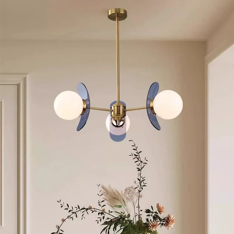 GHEUVNJ Modern indoor LED light fixtures for living room, dining room and bedroom, ceiling pendant made of iron and glass
GHEUVNJ Modern indoor LED light fixtures for living room, dining room and bedroom, ceiling pendant made of iron and glass
