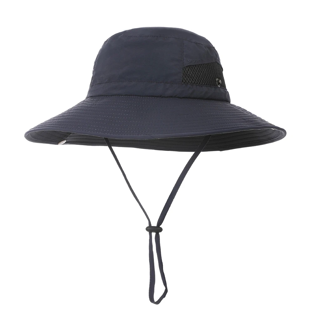 Hat Men Summer Beach Cap Women Upf Sun Protection Big Brim With String Fisherman Outdoor Camping Climbing Holiday Accessory
Hat Men Summer Beach Cap Women Upf Sun Protection Big Brim With String Fisherman Outdoor Camping Climbing Holiday Accessory