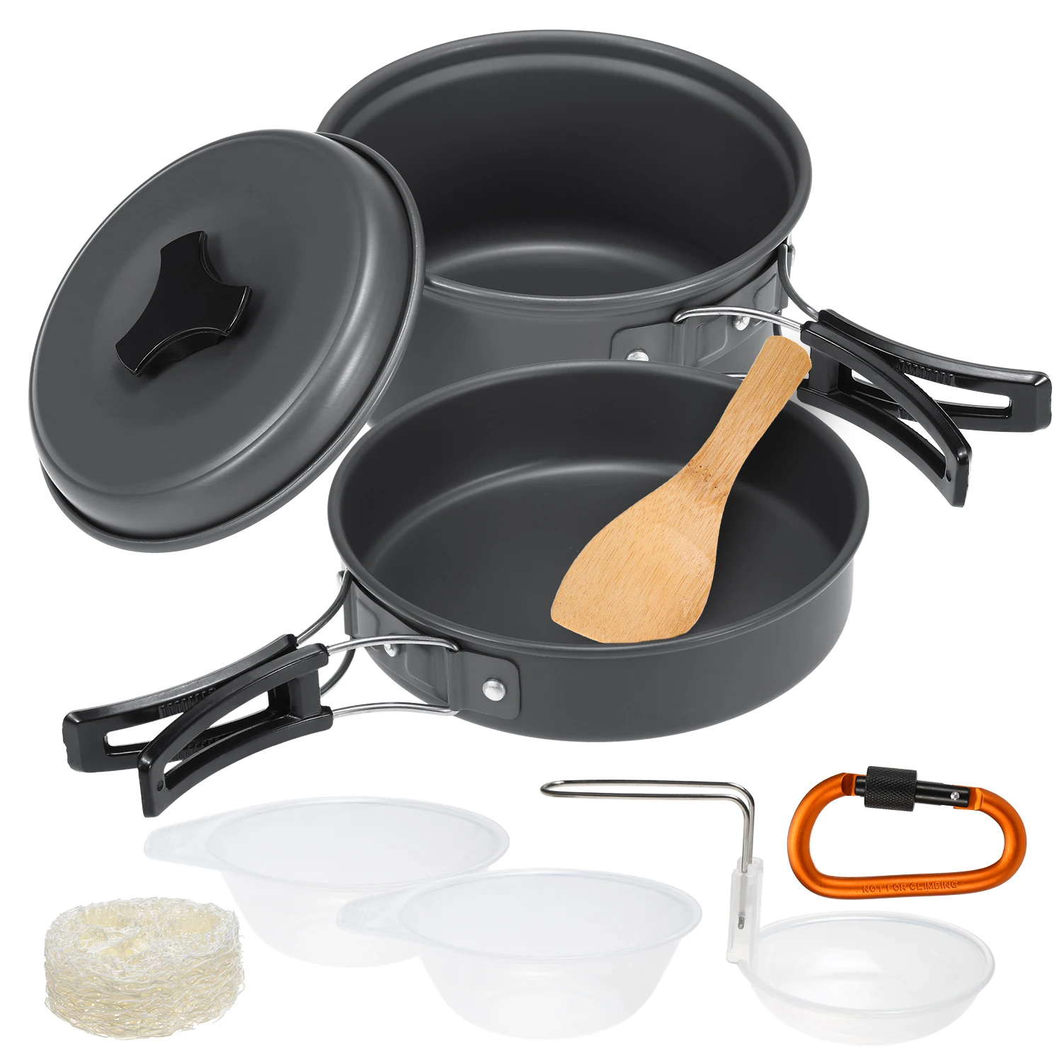 Набор посуды для кемпинга Cookset Оборудование для приготовления пищи на открытом воздухе Горшок-кастрюля Чаши Рюкзак Походное снаряжение Набор кастрюль и сковородок для кемпинга
Набор посуды для кемпинга Cookset Оборудование для приготовления пищи на открытом воздухе Горшок-кастрюля Чаши Рюкзак Походное снаряжение Набор кастрюль и сковородок для кемпинга