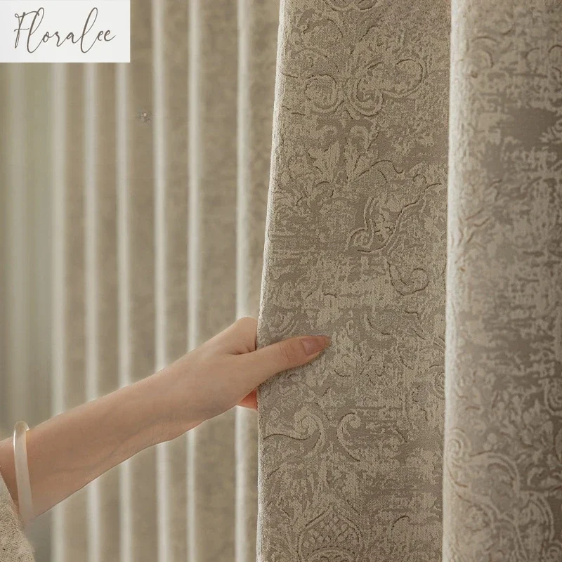 High-end American Light Luxury Modern Simple Curtains for Living Room and Bedroom High Quality Curtain Custom Size Window Screen
High-end American Light Luxury Modern Simple Curtains for Living Room and Bedroom High Quality Curtain Custom Size Window Screen