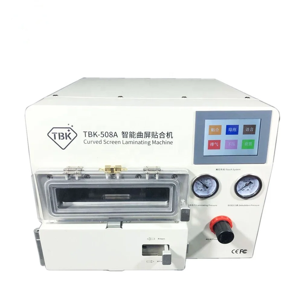 2019 Latest TBK TBK-508A Curved Screen Laminating Machine, Mobile Phone Curved Edge LCD Glass Laminate Dububble 2 In 1 Machine
2019 Latest TBK TBK-508A Curved Screen Laminating Machine, Mobile Phone Curved Edge LCD Glass Laminate Dububble 2 In 1 Machine