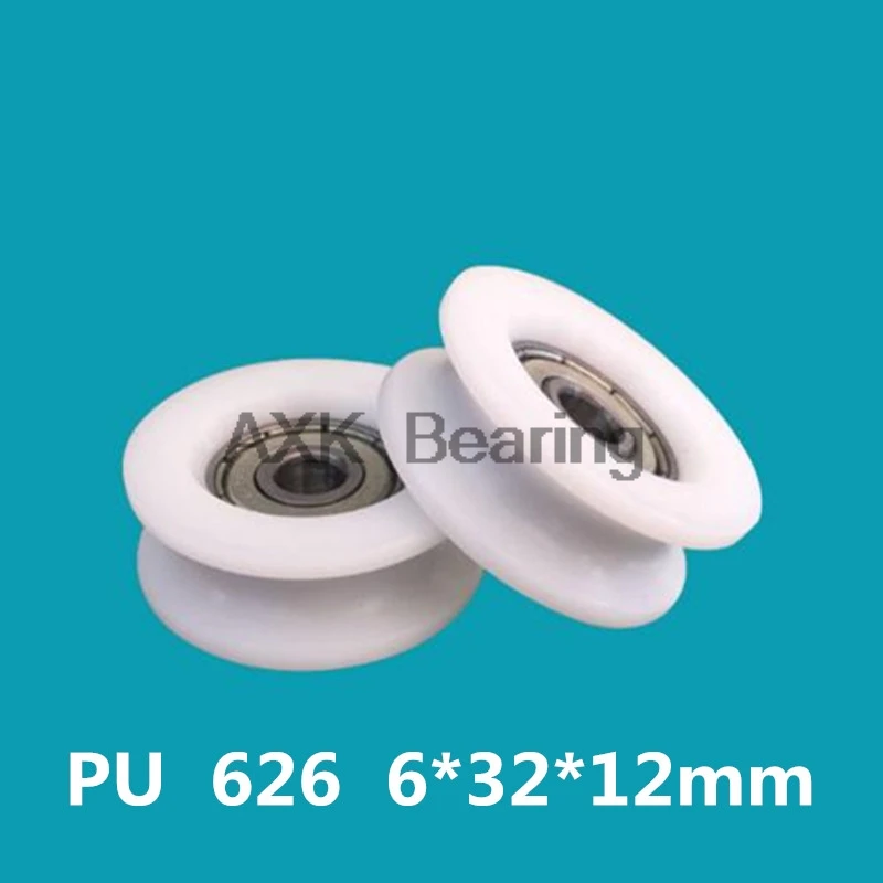 AXK 6x32x12mm Flat Bottom Groove Groove Level Groove Bearing Pulley 626zz 626 Nylon Groove Package Plastic Bearing 0628
AXK 6x32x12mm Flat Bottom Groove Groove Level Groove Bearing Pulley 626zz 626 Nylon Groove Package Plastic Bearing 0628