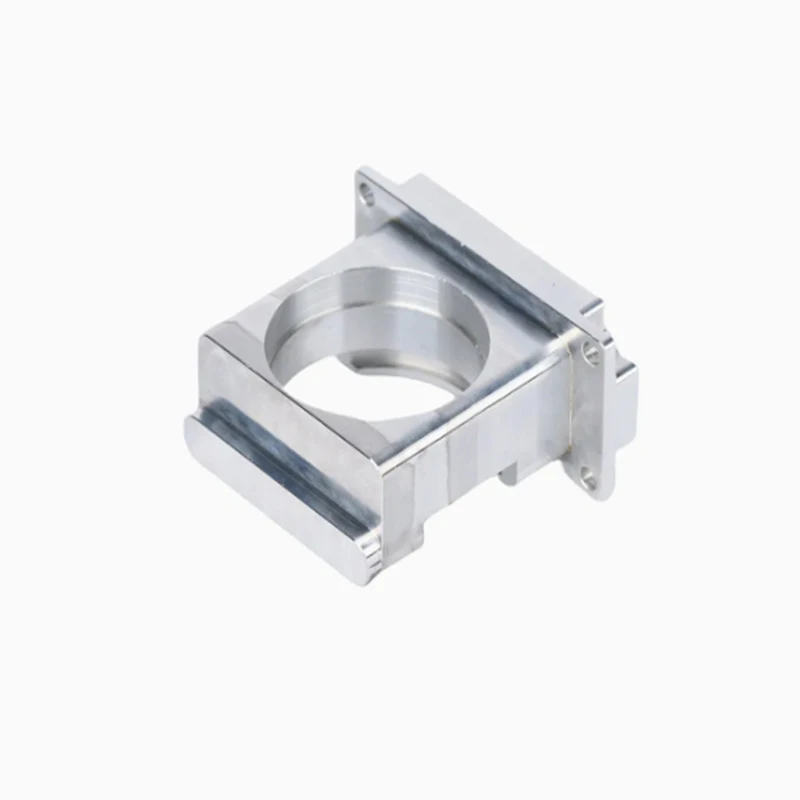 CNC machining aluminum alloy precision mechanical brackets, optical device fixtures, equipment fixing components 
CNC machining aluminum alloy precision mechanical brackets, optical device fixtures, equipment fixing components