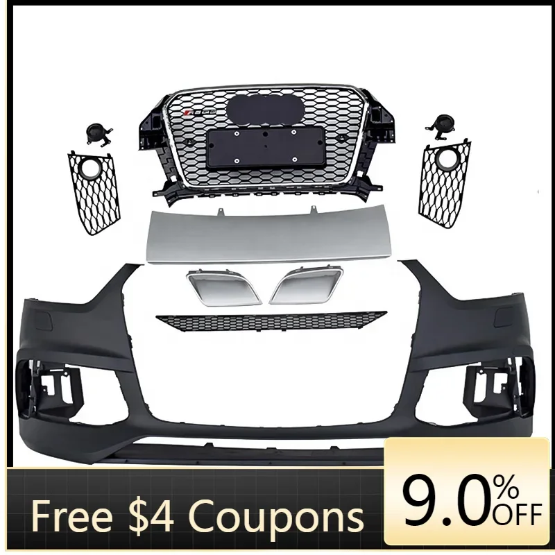 BR Modification Club High Quality ABS RSQ3 Body Kit RS Style Front Bumper With Grill For Q3 Accessories For 2013 2014 2015 Mo
BR Modification Club High Quality ABS RSQ3 Body Kit RS Style Front Bumper With Grill For Q3 Accessories For 2013 2014 2015 Mo