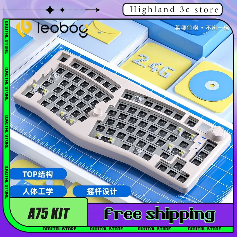 Комплект Leobog Alice A75, механическая клавиатура, 3 режима, эргономичная клавиатура, горячая замена, RGB, Bluetooth, беспроводная клавиатура Alice75, комплект геймерской клавиатуры
Комплект Leobog Alice A75, механическая клавиатура, 3 режима, эргономичная клавиатура, горячая замена, RGB, Bluetooth, беспроводная клавиатура Alice75, комплект геймерской клавиатуры