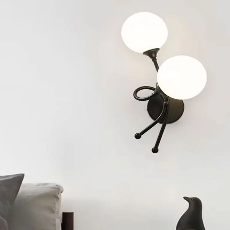 Indoor LED Wall Lamps Lighting With Glass Ball For Bedroom Bedside Living Room Wall Lights Aisle Corridor Wall Sconce Fixtures
Indoor LED Wall Lamps Lighting With Glass Ball For Bedroom Bedside Living Room Wall Lights Aisle Corridor Wall Sconce Fixtures