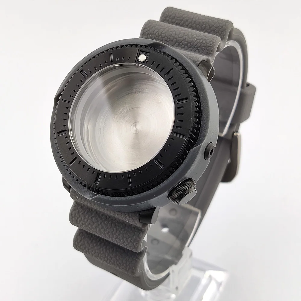 NH36 NH35 case 46.8mm sapphire glass waterproof Watch accessories for Men's watch case Soft Rubber strap fit NH36 NH35 movement
NH36 NH35 case 46.8mm sapphire glass waterproof Watch accessories for Men's watch case Soft Rubber strap fit NH36 NH35 movement