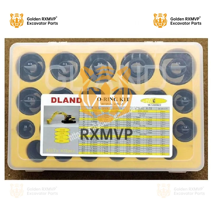 For Cat O Ring Kit Excavator Oil Seal Hydraulic Rubber O-ring Construction Machinery Parts
For Cat O Ring Kit Excavator Oil Seal Hydraulic Rubber O-ring Construction Machinery Parts
