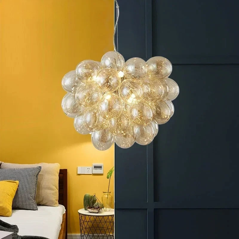 Simplicity Grape Balloon-shaped LED Pendant Light Art Creative Indoor Lamps For Living Room Home Decoration Chandelier
Simplicity Grape Balloon-shaped LED Pendant Light Art Creative Indoor Lamps For Living Room Home Decoration Chandelier