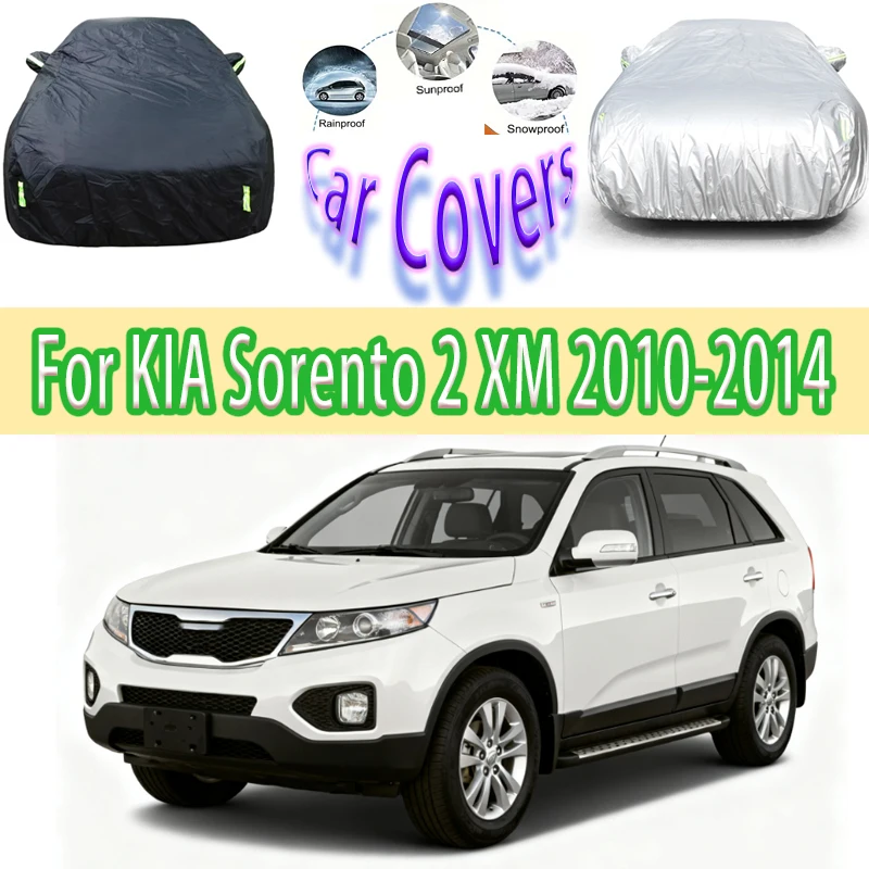 For KIA Sorento 2 XM 2010-2014 2012 2013 Outdoor Protection Full Car Covers Snow Cover Sunshade Waterproof Dustproof Exterior
For KIA Sorento 2 XM 2010-2014 2012 2013 Outdoor Protection Full Car Covers Snow Cover Sunshade Waterproof Dustproof Exterior