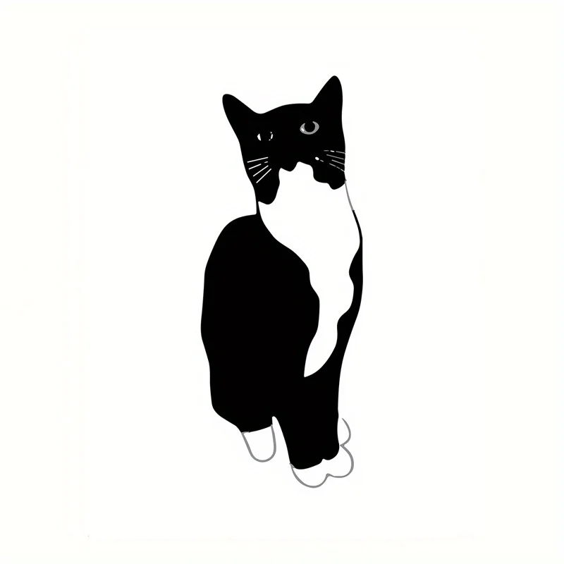 1pc Tuxedo Cat Vinyl Sticker, Durable PVC Decal for Cars Laptops Water Bottles Motorcycles SUVs Trucks & Scooters
1pc Tuxedo Cat Vinyl Sticker, Durable PVC Decal for Cars Laptops Water Bottles Motorcycles SUVs Trucks & Scooters