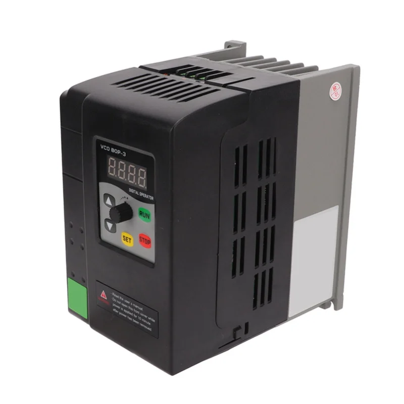 Motor Variable Frequency Drive Digital Display Motor Frequency Converter 3 Phase 380-440V Input 0-440V Output 2.2KW 5.8A
Motor Variable Frequency Drive Digital Display Motor Frequency Converter 3 Phase 380-440V Input 0-440V Output 2.2KW 5.8A
