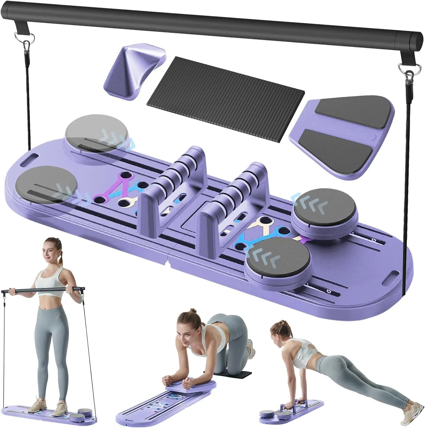 STLF WJW Premium Hot Sale Portable Foldable Pilates Board for Women Multifunctional Reformer Set for Beginners Automatic Home Eq
STLF WJW Premium Hot Sale Portable Foldable Pilates Board for Women Multifunctional Reformer Set for Beginners Automatic Home Eq