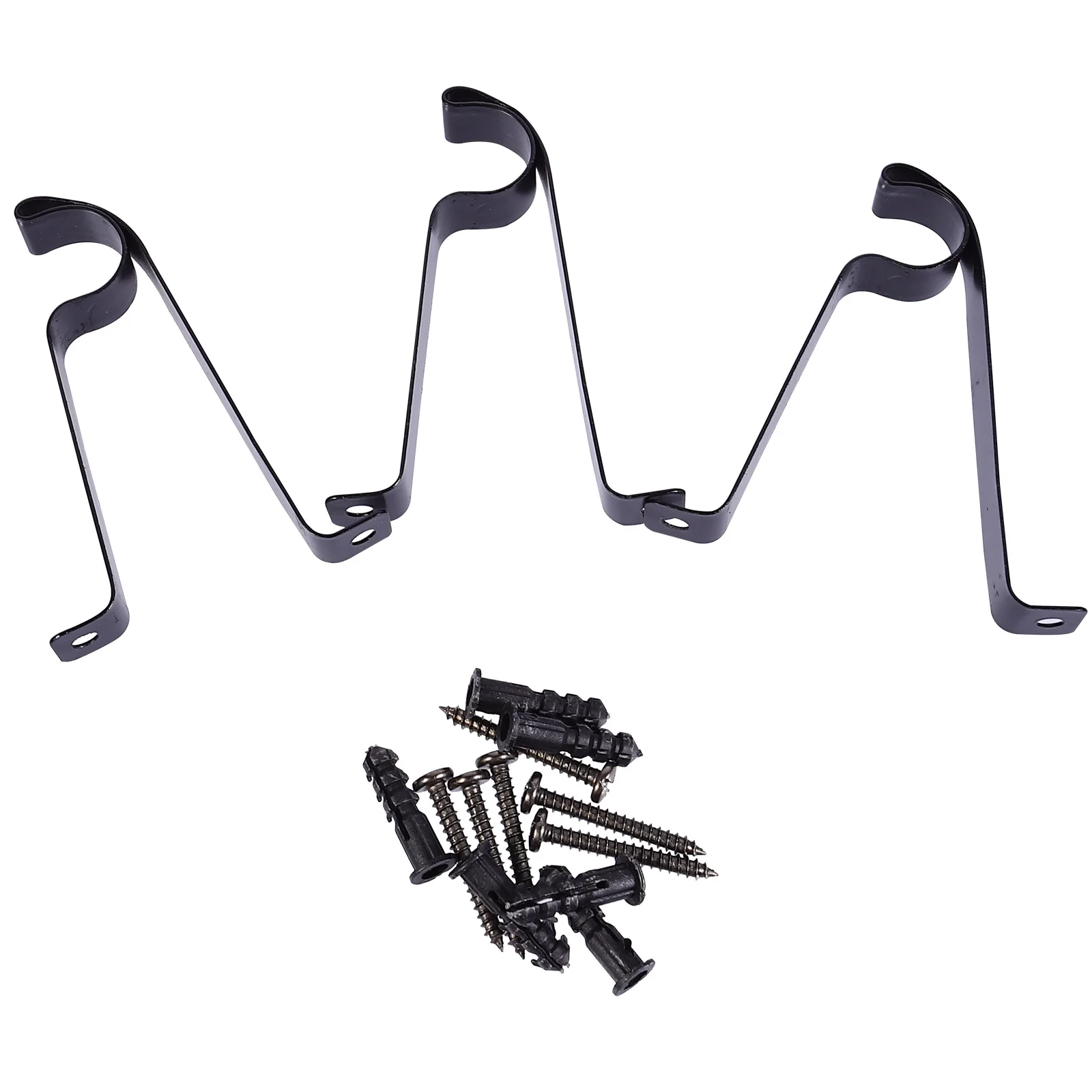 3 Pcs Bracket Steel Brackets Home Curtain Rod Window Affordable Sturdy Roma Pole Iron Valance
3 Pcs Bracket Steel Brackets Home Curtain Rod Window Affordable Sturdy Roma Pole Iron Valance