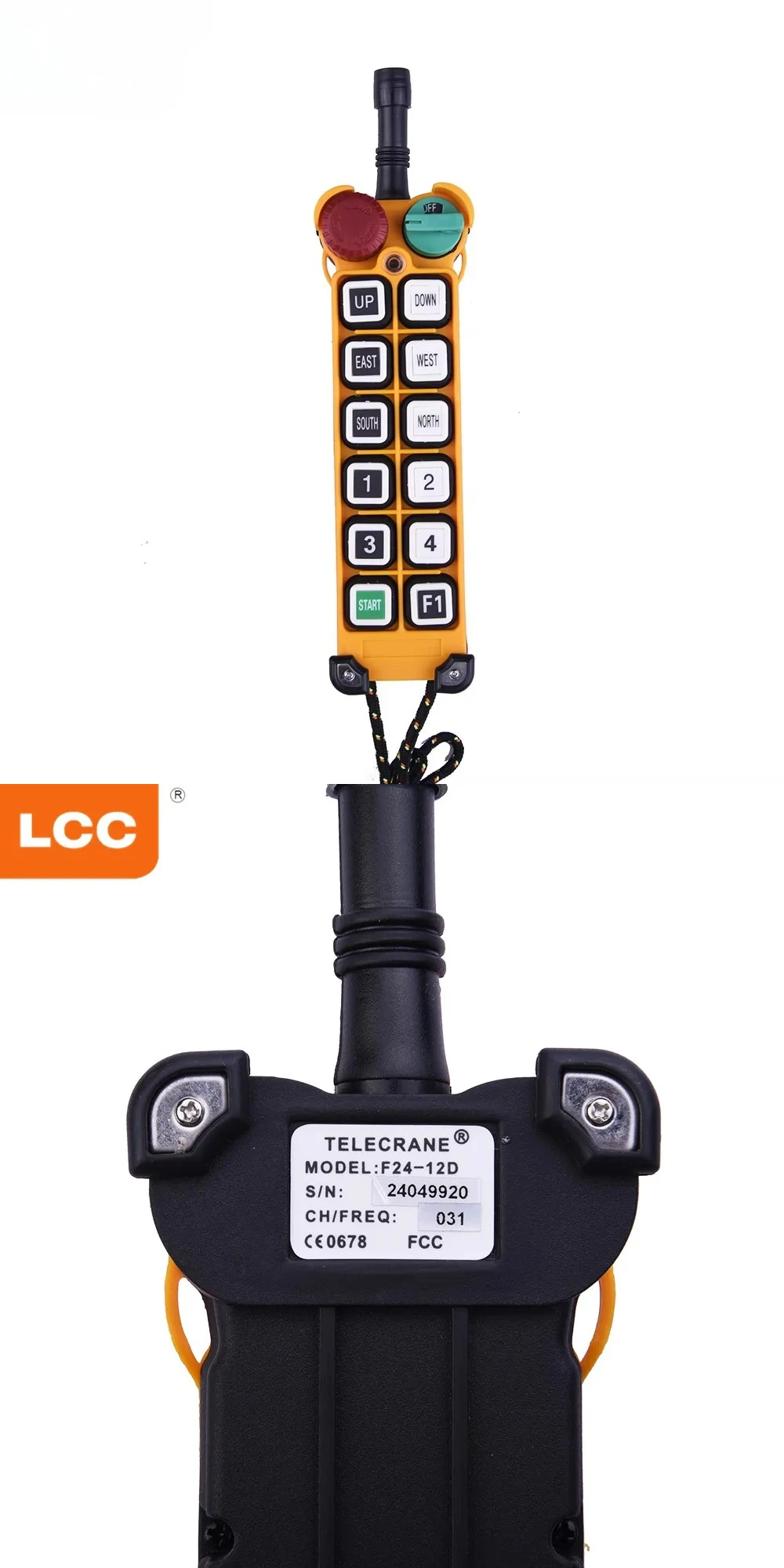 Factory Direct Sale Telecrane F24-12D Transmitter Receiver Remote Control for Crane
Factory Direct Sale Telecrane F24-12D Transmitter Receiver Remote Control for Crane