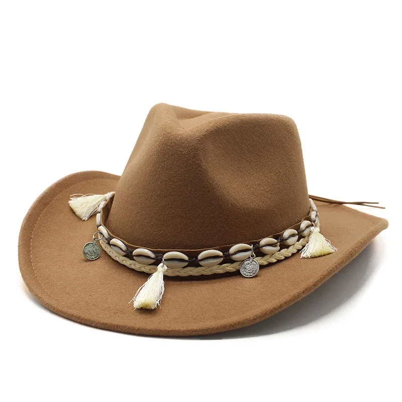 Designer Western Cowboy Jazz Top Hat Sun Cap with Convex Top Felt for Men and Women Gorra Gorras Para Hombres 모자 Hot Sale
Designer Western Cowboy Jazz Top Hat Sun Cap with Convex Top Felt for Men and Women Gorra Gorras Para Hombres 모자 Hot Sale