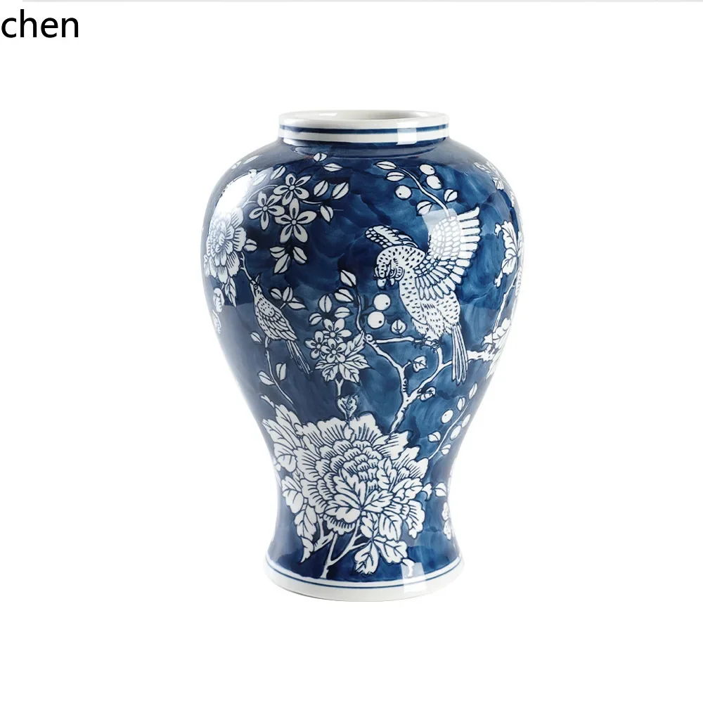 ceramic vase - premium new chinese style retro decorative porcelain entryway ornament
ceramic vase - premium new chinese style retro decorative porcelain entryway ornament