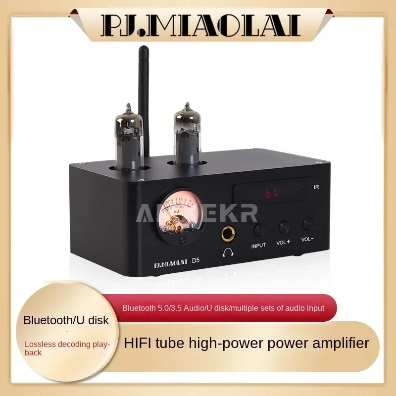 D5 Bluetooth Fever электронная трубка HiFi высокой мощности цифровой бытовой усилитель мощности U диск Bluetooth декодирование без потерь воспроизведение
D5 Bluetooth Fever электронная трубка HiFi высокой мощности цифровой бытовой усилитель мощности U диск Bluetooth декодирование без потерь воспроизведение