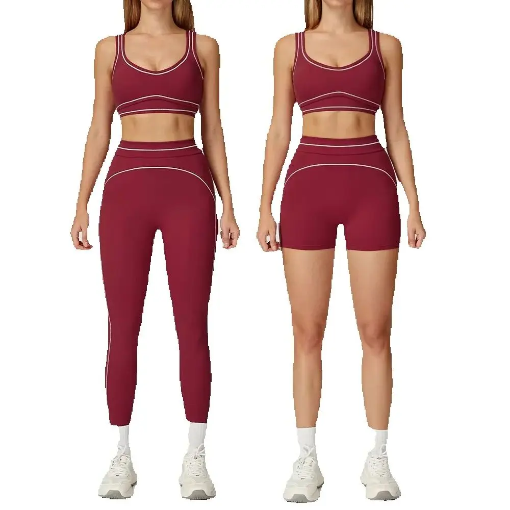 Yoga Suit 2PCS Women Tracksuit Sports Bra High Waist Legging Shorts Outfit Gym Set Fitness Running Workout Clothes Sportswear
Yoga Suit 2PCS Women Tracksuit Sports Bra High Waist Legging Shorts Outfit Gym Set Fitness Running Workout Clothes Sportswear