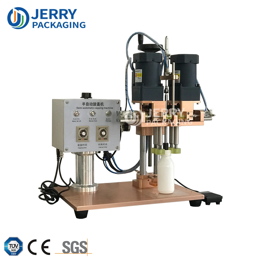 Semi Automatic Manual Spray Trigger Pump Dropper Tabletop Capping Machine Plastic Bottle Cap Machine In Stock
Semi Automatic Manual Spray Trigger Pump Dropper Tabletop Capping Machine Plastic Bottle Cap Machine In Stock