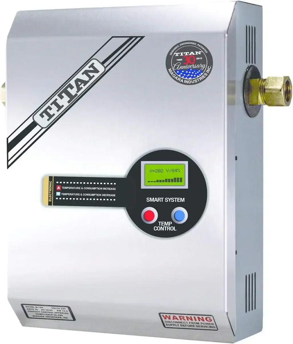 N-120S SCR2 Tankless Water Heater Electric 11.8 KW 220 Volt 54 AMP
N-120S SCR2 Tankless Water Heater Electric 11.8 KW 220 Volt 54 AMP