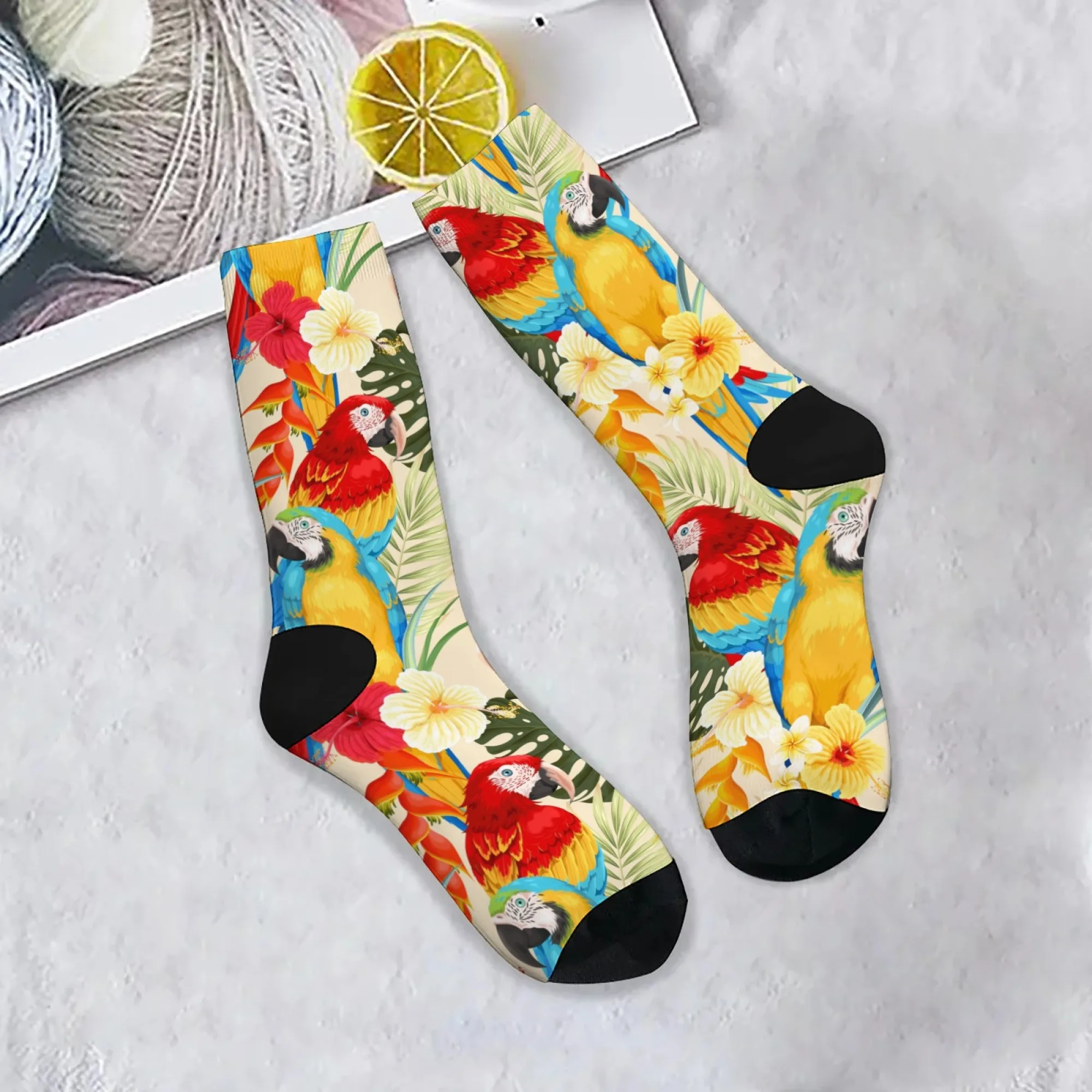 Tropical Parrot Retro Fashion Socks Breathable Anti-Slip Outdoor Casual Sports Socks Novelty Funny Happy Men's Socks Party Gift
Tropical Parrot Retro Fashion Socks Breathable Anti-Slip Outdoor Casual Sports Socks Novelty Funny Happy Men's Socks Party Gift