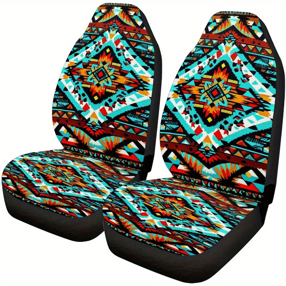 2pcs Bohemian Style Car Seat Covers For Women & Men - Vibrant Turquoise, Orange, Red, Brown, Green, Yellow, Pink, Purple, Teal,
2pcs Bohemian Style Car Seat Covers For Women & Men - Vibrant Turquoise, Orange, Red, Brown, Green, Yellow, Pink, Purple, Teal,