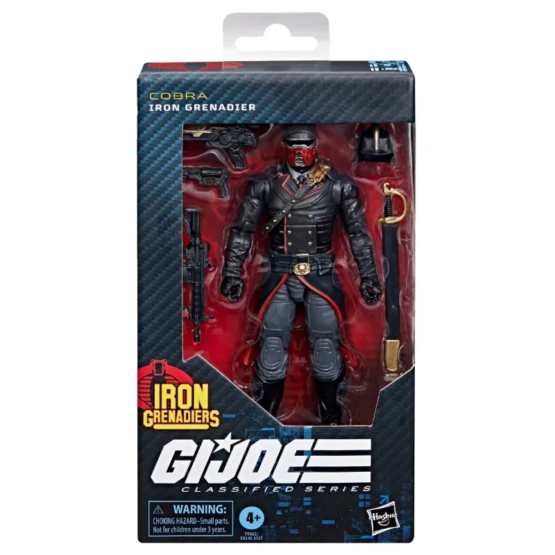 New Original Hasbro G.I. Joe Classified Series COBRA 132 Iron Grenadier Action Figure Collection Toys Collection
New Original Hasbro G.I. Joe Classified Series COBRA 132 Iron Grenadier Action Figure Collection Toys Collection