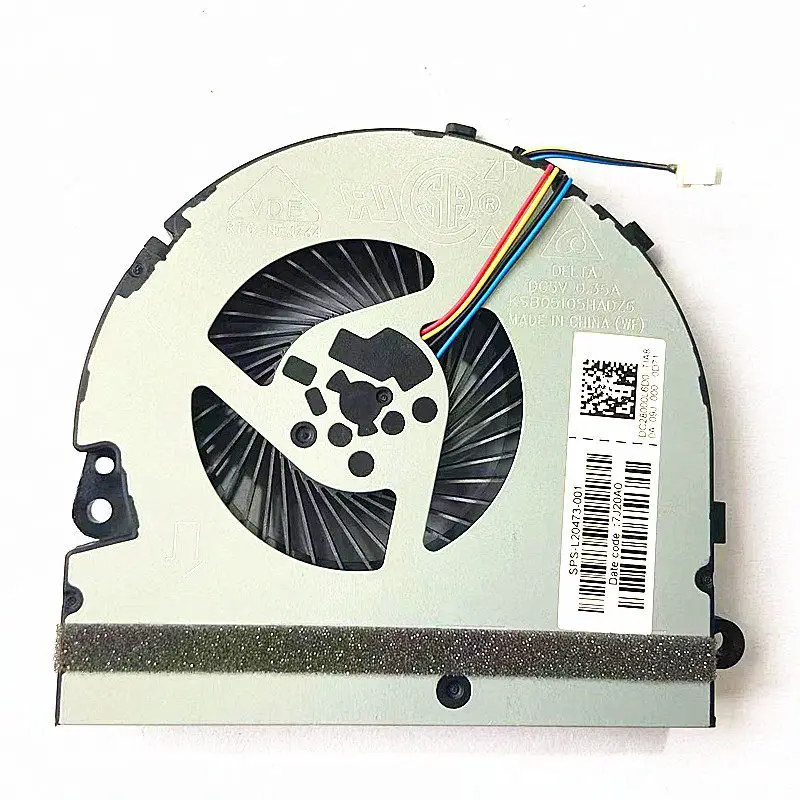 For HP 15-DA TPN-C135 C136 L20473-001 Laptop CPU GPU Cooling Fan Heatsink Fan Cooler
For HP 15-DA TPN-C135 C136 L20473-001 Laptop CPU GPU Cooling Fan Heatsink Fan Cooler
