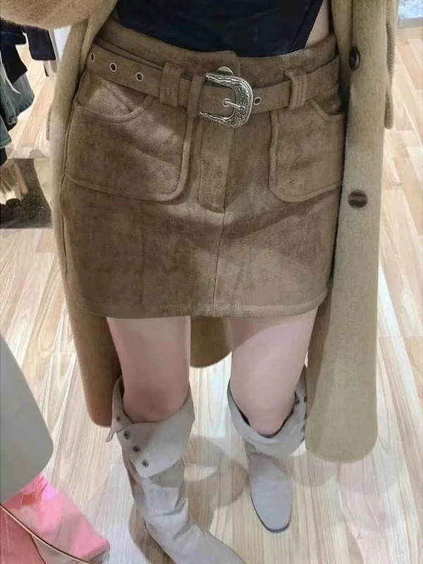 American Sle plus Size Retro Workwear Skirt for Women Winter Versatile New Sle Ele ort A-Line Skirt
American Sle plus Size Retro Workwear Skirt for Women Winter Versatile New Sle Ele ort A-Line Skirt