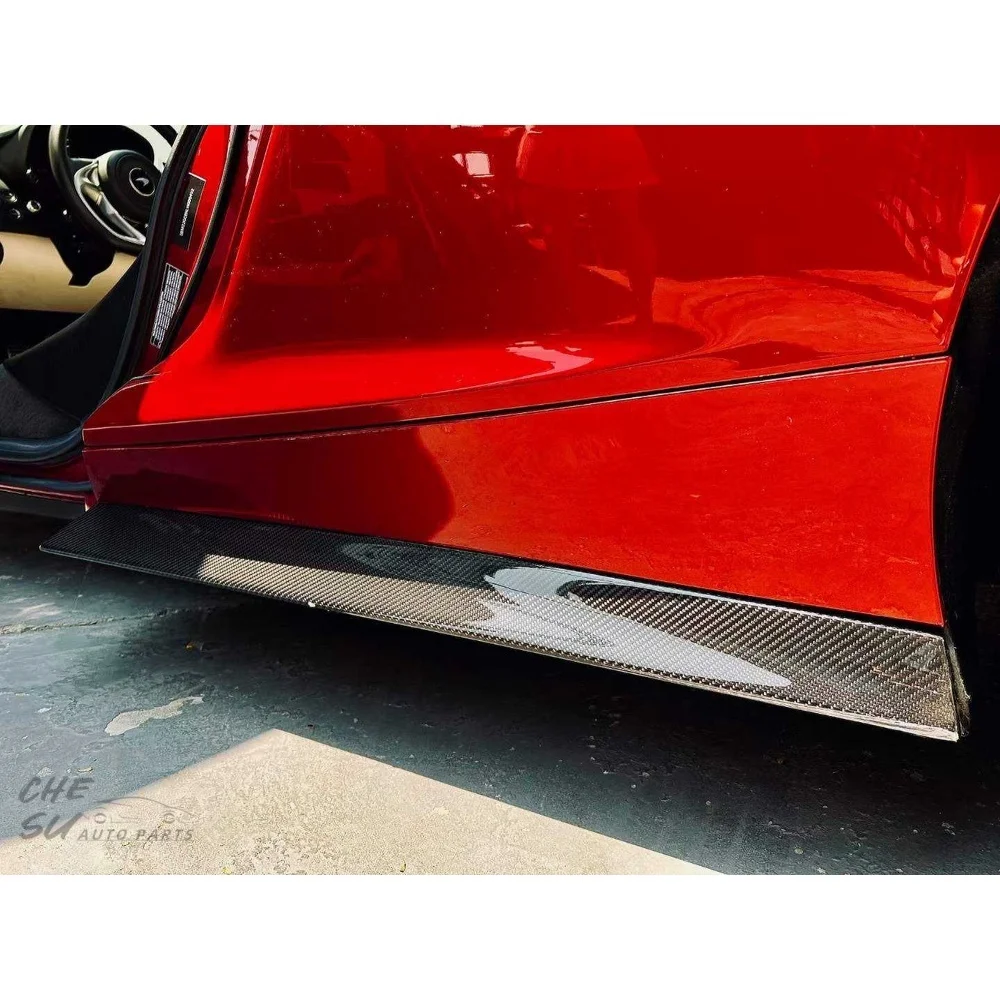 Speed PRO Style Dry Carbon Fiber Side Skirts with Side Skirt Spoilers Suitable for McLaren GT Body Kit Modification
Speed PRO Style Dry Carbon Fiber Side Skirts with Side Skirt Spoilers Suitable for McLaren GT Body Kit Modification