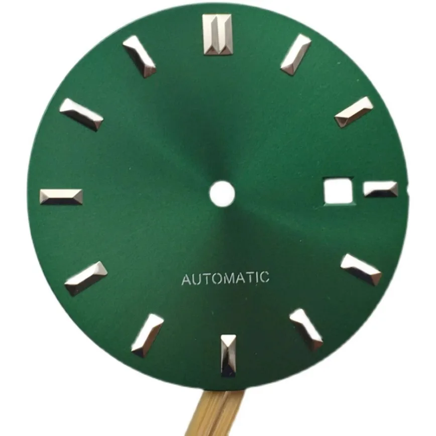 New 32.8mm 8215 Dial Dark Gray Green Studded Dial No Lume No Logo Fits 8215/2813/8200 Movement
New 32.8mm 8215 Dial Dark Gray Green Studded Dial No Lume No Logo Fits 8215/2813/8200 Movement