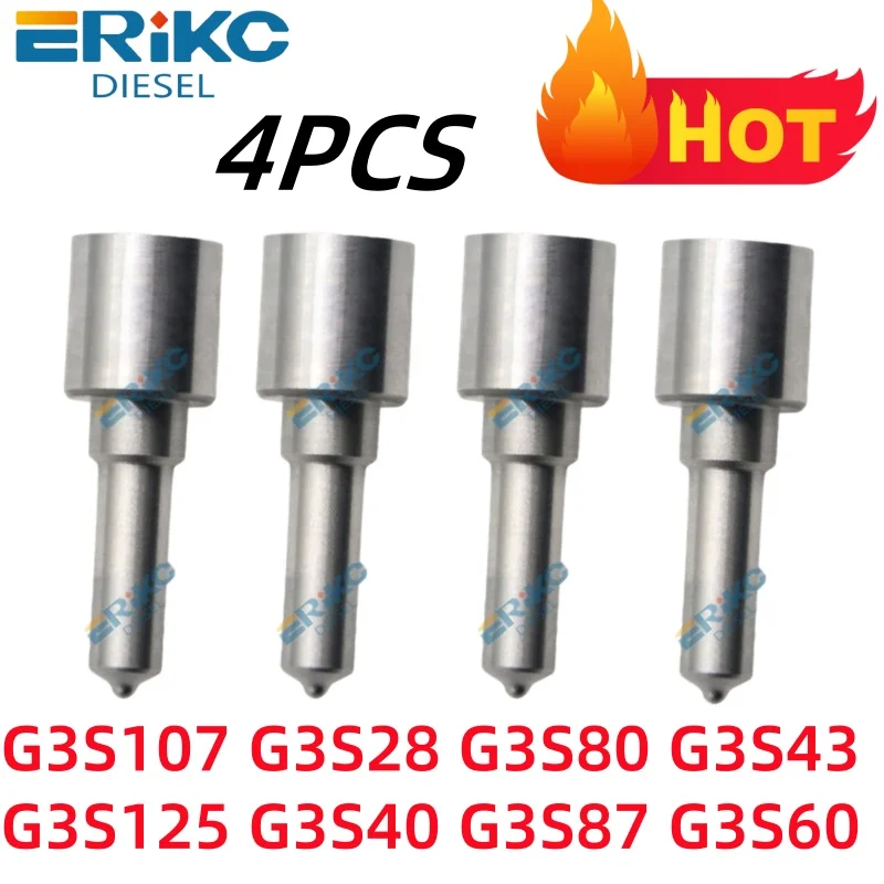 G3S107 G3S28 G3S80 G3S43 G3S125 G3S40 G3S87 G3S60 for Toyota Hilux Mitsubishi Nissan Cummins NEW Injector Nozzle 4PCS
G3S107 G3S28 G3S80 G3S43 G3S125 G3S40 G3S87 G3S60 for Toyota Hilux Mitsubishi Nissan Cummins NEW Injector Nozzle 4PCS