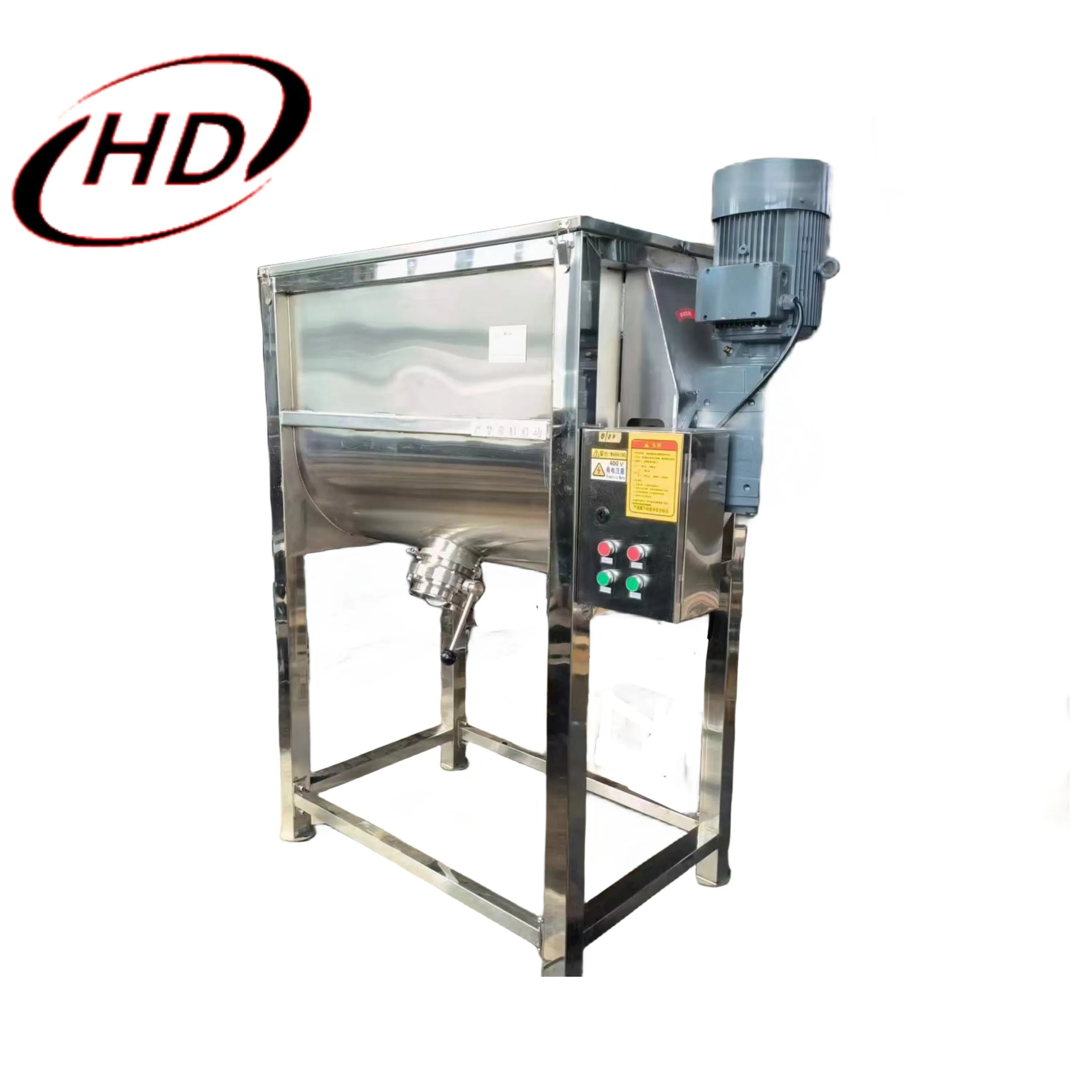 Chemical Food Industrial Ribbon Blender 100l 200l 500l 1000l Flour Dry Powder Granules Horizontal Mixer
Chemical Food Industrial Ribbon Blender 100l 200l 500l 1000l Flour Dry Powder Granules Horizontal Mixer