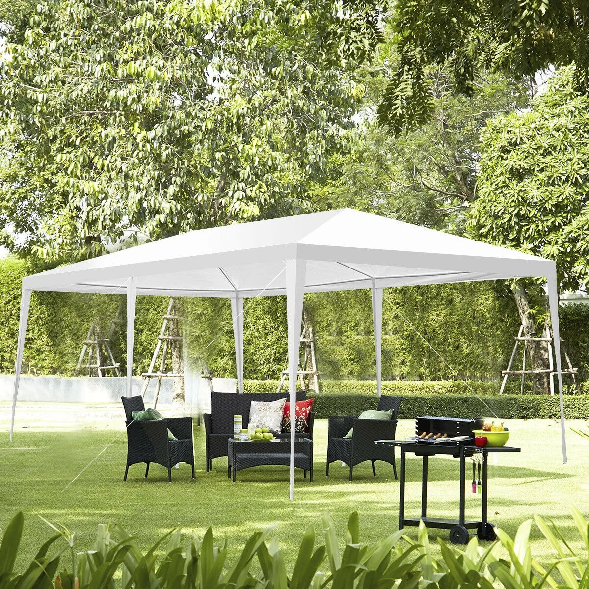 10'x20' Canopy Party Wedding Tent Heavy Duty Gazebo Pavilion Cater Event Outdoor
10'x20' Canopy Party Wedding Tent Heavy Duty Gazebo Pavilion Cater Event Outdoor