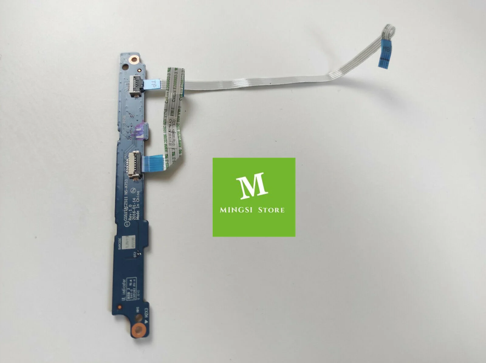 GENUINE FOR Lenovo Ideapad 310-15IKB 310-15ISK 510-15 Mouse Touchpad Buttons Board NS-A753
GENUINE FOR Lenovo Ideapad 310-15IKB 310-15ISK 510-15 Mouse Touchpad Buttons Board NS-A753