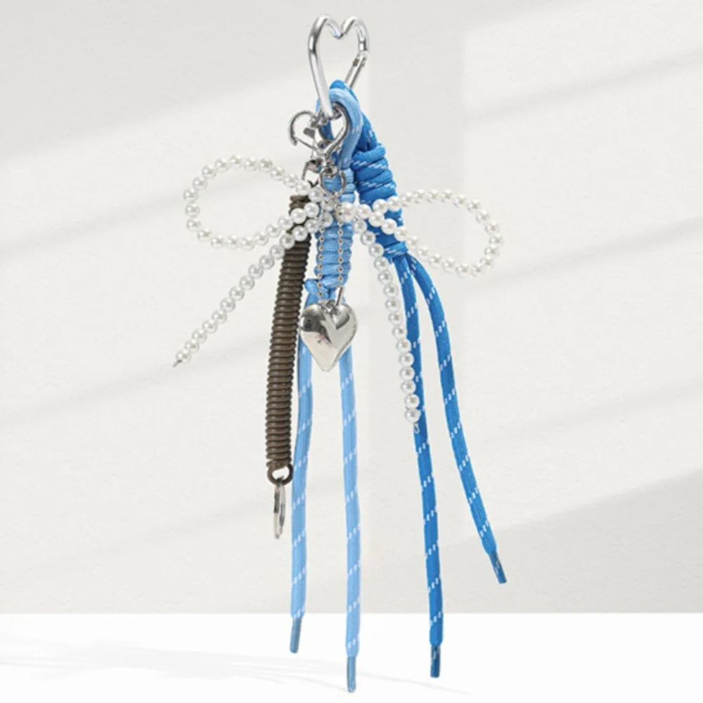 Ins Glossy Leather Pearl Bow Keyring Y2k Long Tassel Love Heart Backpack Pendant Handmade Bead Bag Purse Decor Daily
Ins Glossy Leather Pearl Bow Keyring Y2k Long Tassel Love Heart Backpack Pendant Handmade Bead Bag Purse Decor Daily